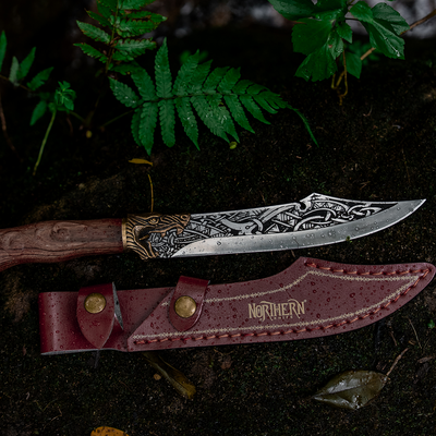 Fenrir’s Feast Leather Sheath